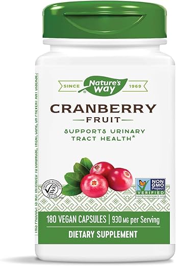 クランベリーフルーツ　180カプセル 海外直送品