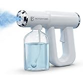 The Original Disinfectant Fogger Machine - Professional Sanitizer Sprayer - ULV Atomizer & Nano Steam Gun – Rechargeable Barber Spray Gun with Blue Light V2