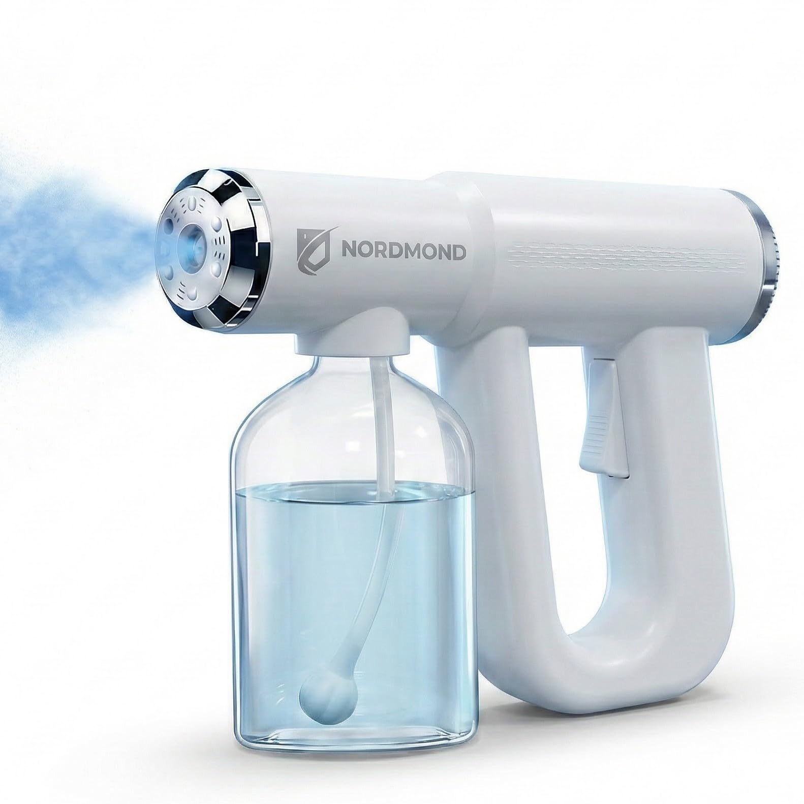 Photo 1 of The Original Disinfectant Fogger Machine - Professional Sanitizer Sprayer - ULV Atomizer & Nano Steam Gun – Rechargeable Barber Spray Gun with Blue Light V2