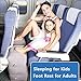 FengNiao Leg Rest Travel Pillow Adjustable Height, Inflatable Foot Rest Pillow for Camping/Travel, Outdoor Kids Air Travel Pillow for Resting Feet and Sleeping in Car/Plane