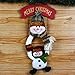 Alonea Christmas Wreath Christmas Snowman Hang The door Party Door Decor (Color Random)