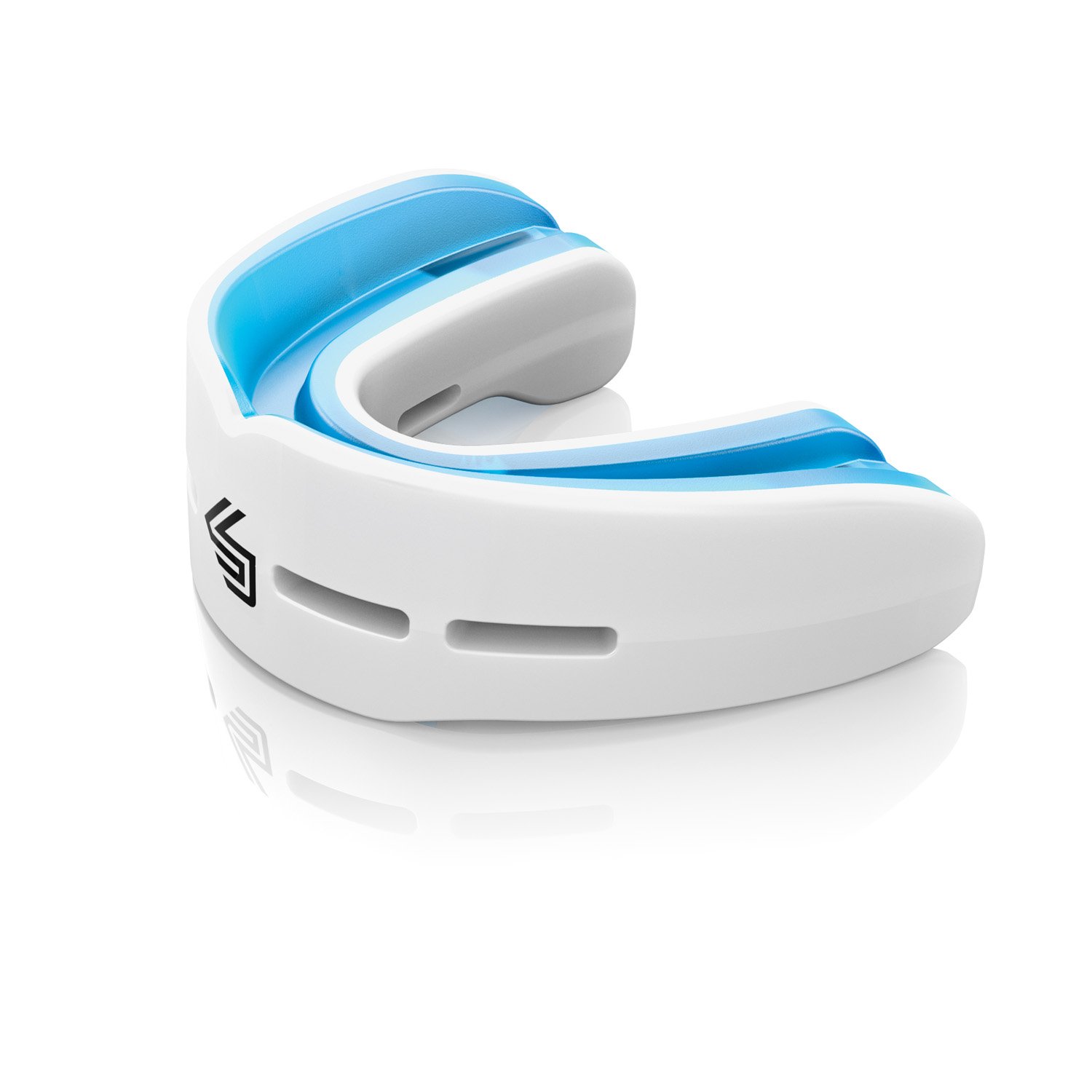 Shock Doctor Nano Double Mouthguard, Protects Upper and Lower Teeth, Youth & Adult
