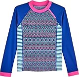 Coolibar UPF 50+ Girls' Zippy Rash Guard - Sun Protective
