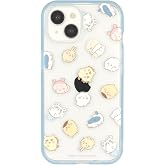 Gourmandies Chiikawa IIfit Clear iPhone 15/14/13 Case Full Pattern CK-24B