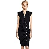 Veronica Beard Women's Long Ruched Dress