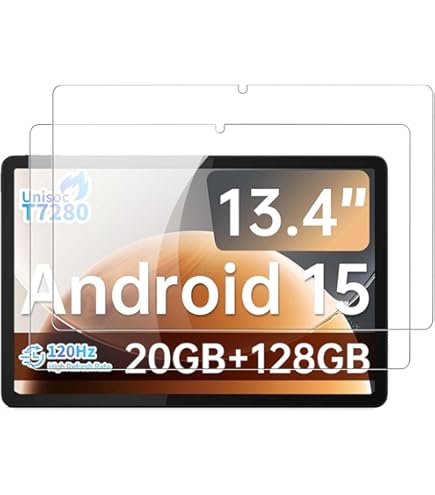Amazon.com : TECLAST 13.4 inch Android 15 T65 Tablet, 20GB+128GB