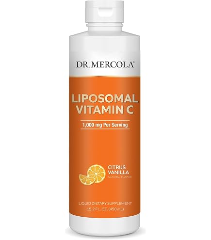 dr mercola lipid c Dr. Liquid Liposomal Vitamin - Antioxidant & Immune Support Supplement - Includes Vitamin E - GMO-Free, Gluten-Free & Soy-Free Liposomal Vitamin C 1,000 mg