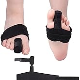 ADLLHO Toe Splint for Broken Toes Support, Toes Brace for Fracture Fixation,Sports Sprains,Injuries, Fracture Toes Protector for Second Toe to Pinky