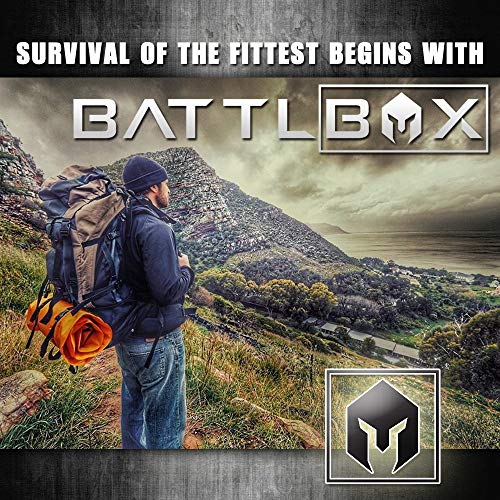 BATTLBOX Waxed Canvas Axe Sling - Holds up to 24" Handle Axe or Hatchet - Hatchet Sling and Quiver - Hiking and Camping Accessory