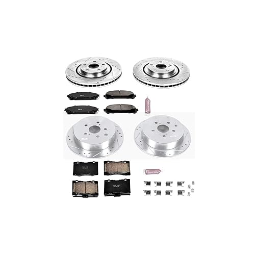 Kit de freno delantero y trasero Power Stop Z23 Evolution