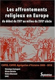 Les  affrontements religieux en Europe