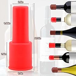 Vodolo Silicone Wine Stopper - 8pcs Reusable and