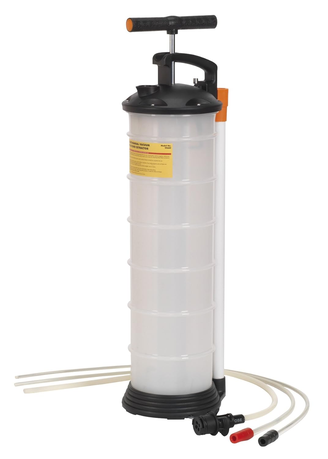 Sealey TP69P Vacuum Oil & Fluid Extractor Manual 6.5ltr, 230 V, Multi