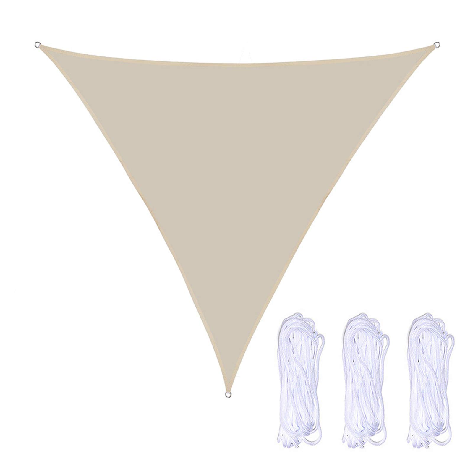 æ— Triangle Sun Shade Sail Canopy Awning Cover Sun Shade Cloth Patio Cover for Outdoor Patio Garden Backyard 2 x 2 x 2M