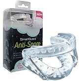 SmartGuard Anti Snore Device. New Customizable Snore Reducing Mouthpiece – Reduce Snoring Aid for Men and Women – Most Comfortable and Adjustable Oral Appliance - Holds Jaw Forward to Open Airway