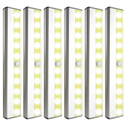 SIXDEFLY Cabinet Lighting 10 LED Closet