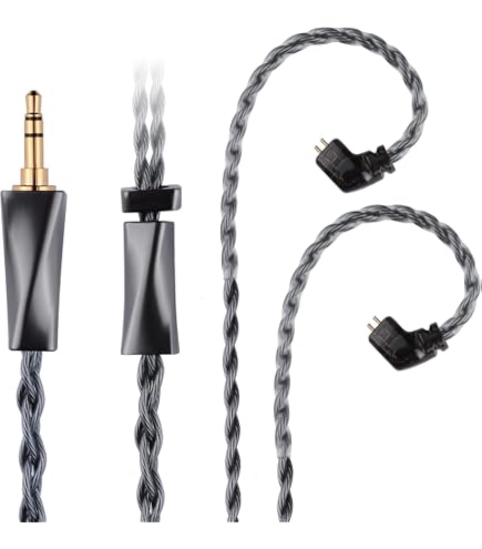 Amazon.com: Fezzlo IEM Upgrade Cable, 16 Core Silver Plated