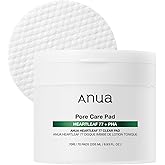 ANUA Heartleaf 77 Toner Pad 70 Sheets, PHA Dead Skin Care Low pH Daily Toner Pad exfoliating