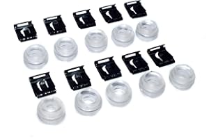 KISON AUTO 10 Sets Automatic Transmission Gear Shift Linkage Bushings W/Clips For Mercedes 1159920310,0009944160