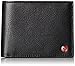 RFID SAFE Alpine Swiss Men's Deluxe Wallet Genuine Leather 14 Pocket ID Bifold