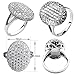 OK-STORE S925 the Twilight Saga New Moon Ring Breaking Dawn 925 Sterling Silver Egagement Wedding Rhinestones Ring