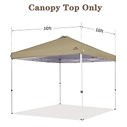 SCOCANOPY 10x10 Replacement Top with Air Vent for