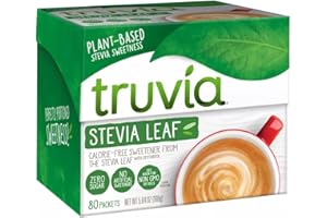 Truvia Natural Sweetener, 80 Packets-(Net.Wt 8.46 oz)