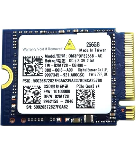 OEM Samsung 256GB M.2 PCI-e NVME SSD Internal Solid State Drive