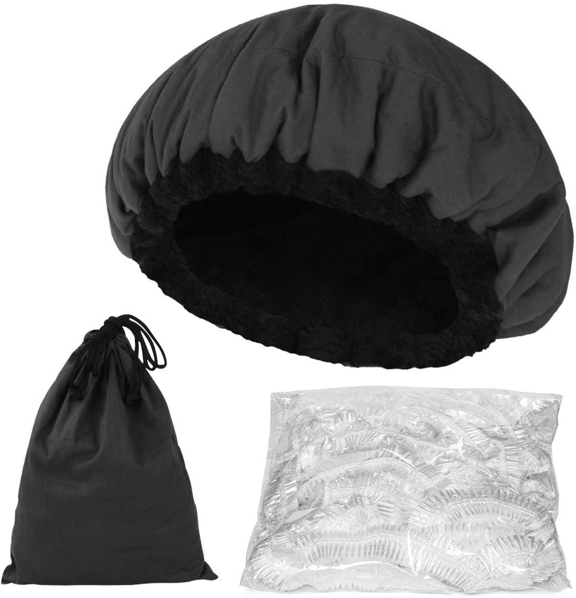 Cordless Deep Conditioning Heat Cap Microwavable Heat Cap for Deep