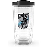 Tervis MLS Minnesota United FC - Primary Logo Made in USA Double Walled Insulated Tumbler Travel Cup Keeps Drinks Cold & Hot, 16oz, Classic