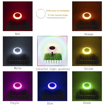 Shelltb Led Solar Im Boden Beleuchtung Im Freien Wasserdichte Landschaft Rasen Licht Flood Security Lichter Auto On Off Fur Garten Rasen Weg Deck Yard Einfahrt Gehweg Und Pool 2pcs Amazon De Kuche Haushalt