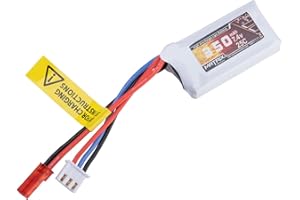 Evike Airsoft - Matrix 7.4V Micro LiPo Airsoft Battery (Configuration: 350mAh / JST Plug)