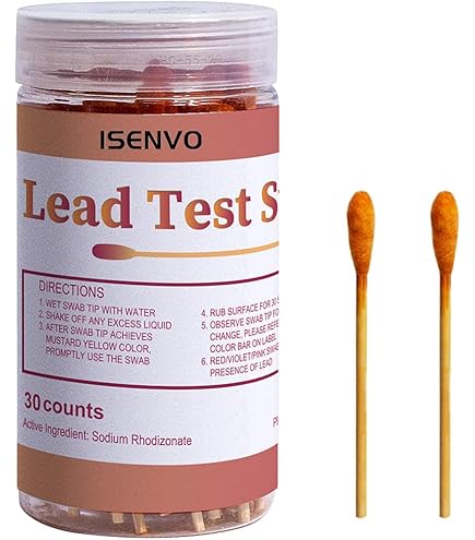 3m Lead Check Swabs Safe Home Lead Test Kit - 10 DIY Swabs + Optional ...