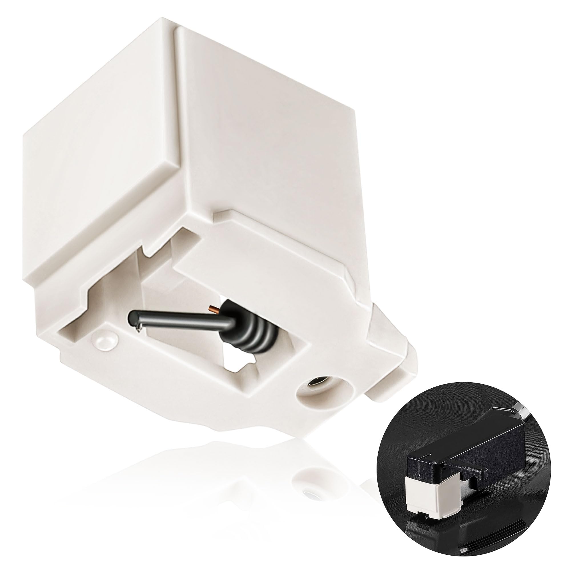 Photo 1 of Dreyoo 1 Pack Record Player Needle Replacement for ATN3600L, Turntable Stylus Compatible with Audio-Technica ATPL30/ATPL50/ATLP60/ATLP60USB/ATLP2D/ATLP2DUSB Vinyl Turntable Player