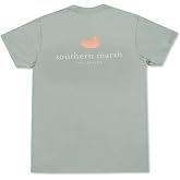 Southern Marsh Men's Authentic Rewind T-Shirt &ndash; Short Sleeve Casual Graphic Tee