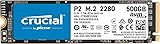 Crucial P2 500GB 3D NAND NVMe PCIe M.2 SSD Up to