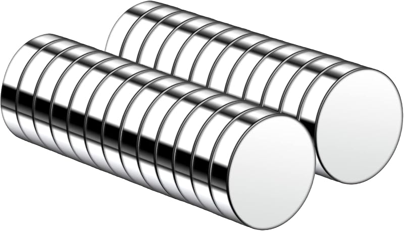 Wukong Fridge Magnets 25 Pieces Neodymium 15 x 3 mm Extra Strong