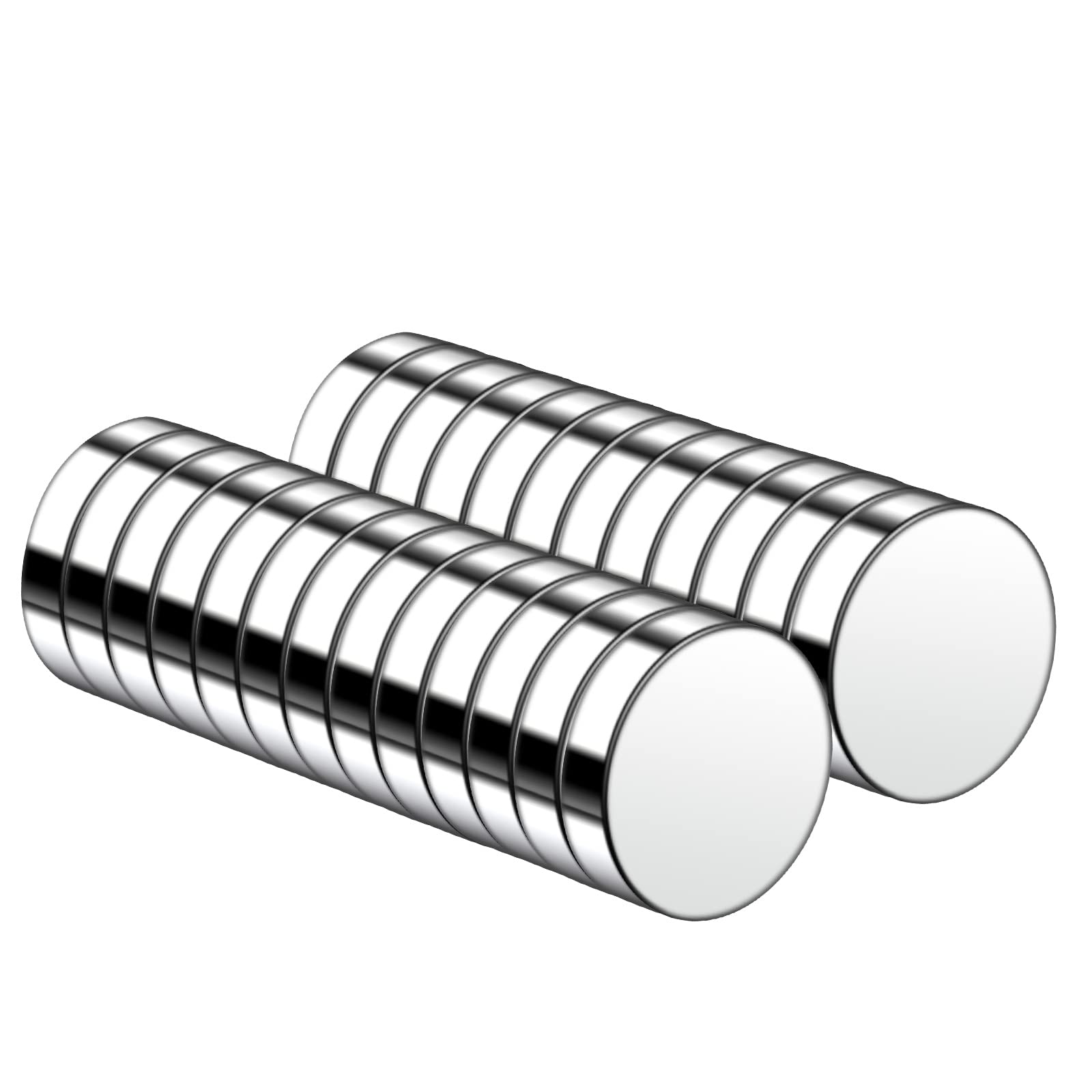 Wukong Fridge Magnets 25 Pieces Neodymium Magnets 15 x 3 mm Extra Strong for Magnetic Board Whiteboard Office Door Diy — image 1