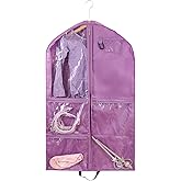 Waterproof Hanging Garment Bag,40 inch Garment Bags for Hanging Clothes,Garment Bags for Travel Storage,Dance Clothes Bag,Kids Cheer Garment Bag for Dance Costumes Cheerleading Uniform