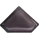 HECASA Tinted RV Skylight Cover 28" x 10" Universal Sun Shower Roof Cover | Truck Travel Trailer Camper Roof Window Skylight Dome Replacement