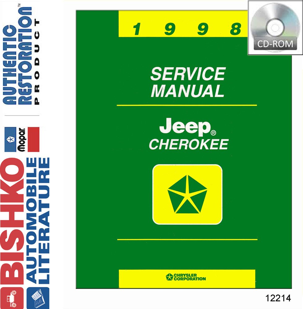 Amazon.com: bishko automotive literature 1998 Jeep Cherokee Shop Service  Repair Manual CD Engine Drivetrain Electrical: Automotive