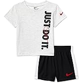 Nike Baby Just Do It Tee and Shorts 2-Piece Set