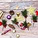 Sunm Boutique Artificial Pine Picks Artificial Plants Small Pine Picks for Christmas Flower Arrangements Wreaths and Holiday Decorations