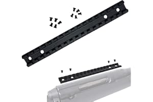 Gotical Picatinny Rail Mount for Savage Axis/Edge Rifles Mounting Hardware Included Allows for Picatinny or Weaver 5 PC of Each Size #6-48 Length 6mm/8mm