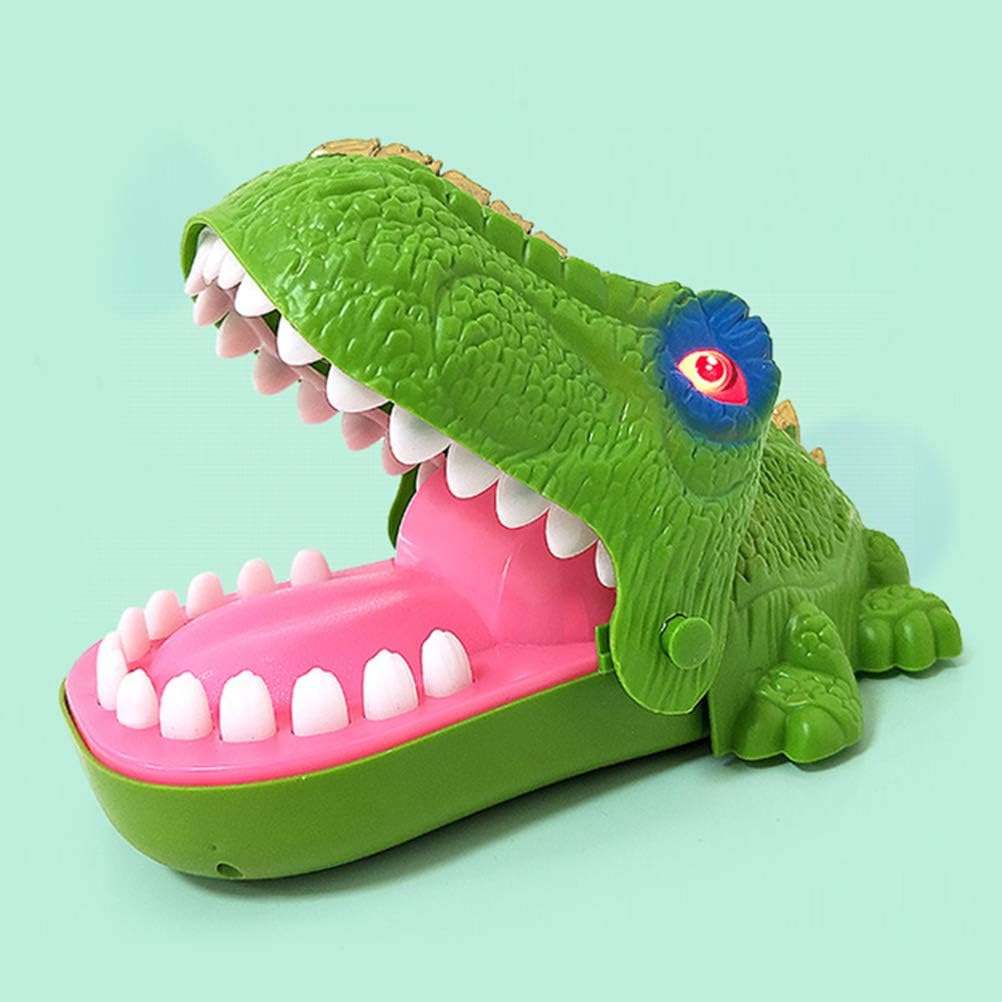 Amazon Toymytoy 痛いワニ ワニワニパニックおもちゃ 危機一発ゲーム 口歯咬合 電池持たない 忘年会 クリスマス 新年 パーティ玩具 グリーン アクションゲーム おもちゃ