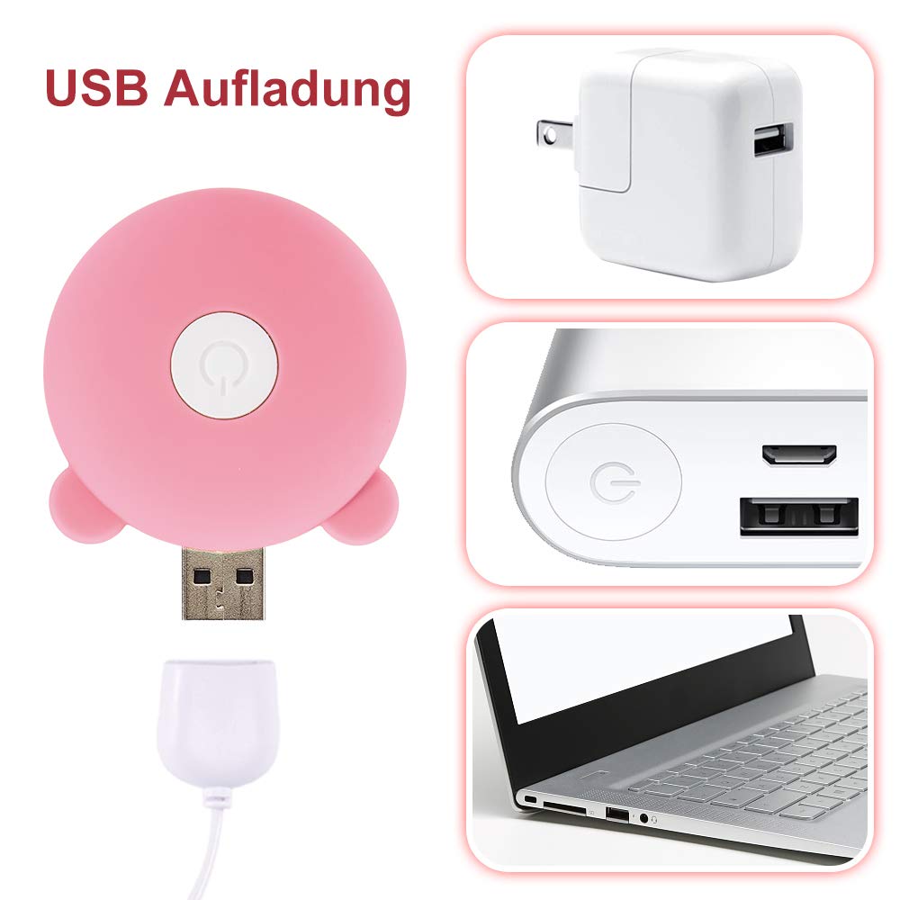 Fondlove Vibro Ei Bullet-Vibratoren Vibrationseier mit Zunge Vibrator Klitoris Stimulator und G Punkt Vibratoren Sexspielzeug für Frauen