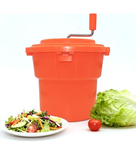Amazon.com: CLIVIA 5 Gal/20 Qt Large Commercial Salad Spinner