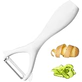 Elk‑Shape Y‑Peeler Self‑Standing, Stainless Steel Vegetable &amp; Fruit Peeler | Ultra‑Sharp Blade, Non‑Slip Ergonomic Handle, for Potato, Carrot, Apple, Easy Kitchen Prep