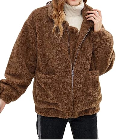 baggy fleece jacket