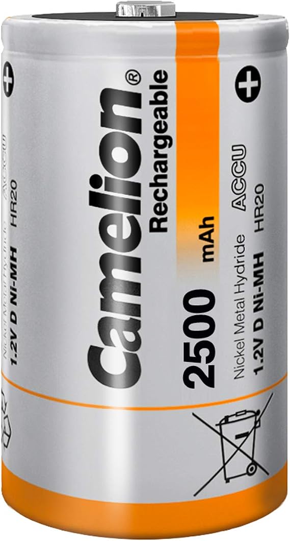 Camelion 17025220 - Pilas recargables (blíster de 2 acumuladores ...